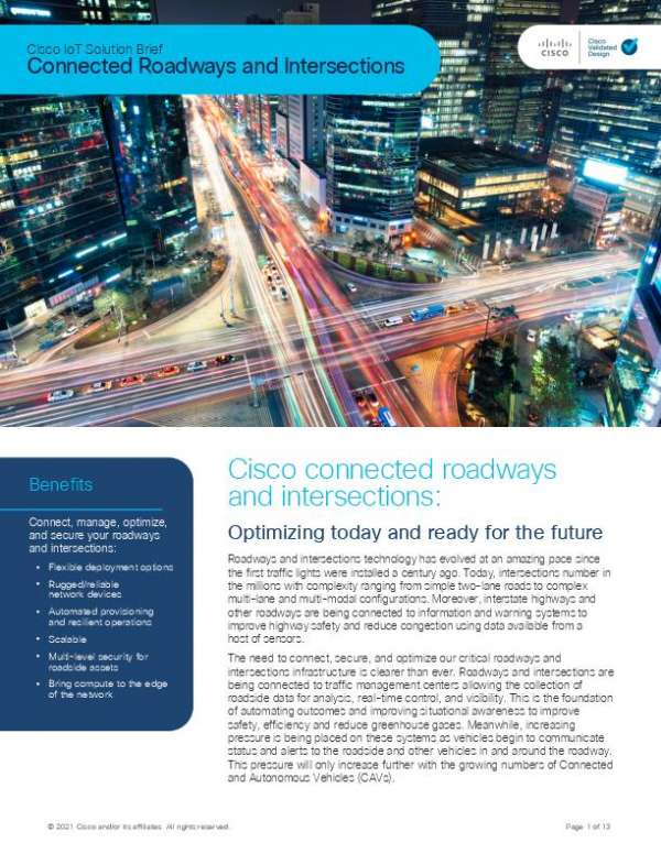 You are currently viewing Connected Roadways and Intersections