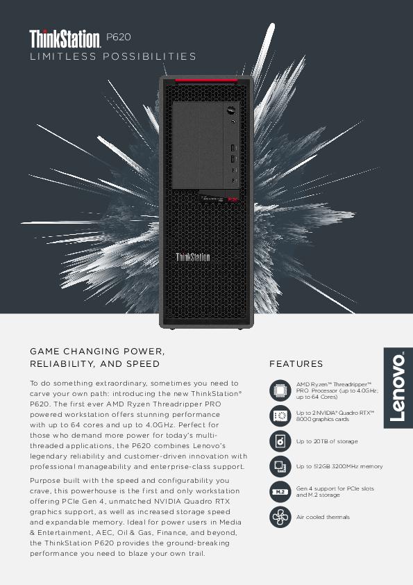 You are currently viewing Lenovo P620 Product Datasheet