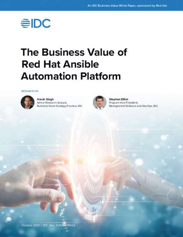 You are currently viewing The Business Value of Red Hat Ansible Platform