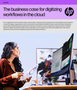 Read more about the article The business case for digitizing workflows in the cloud