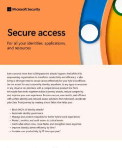 Read more about the article Microsoft Secure Access Solution