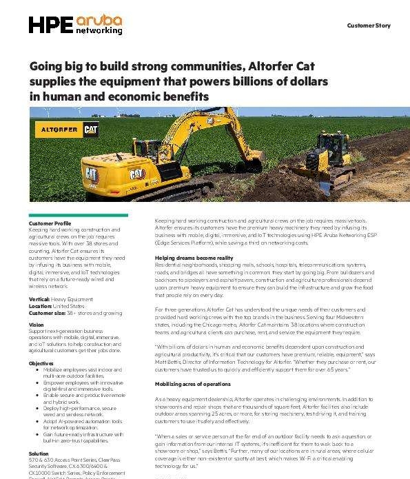You are currently viewing Altofer Cat Customer Story