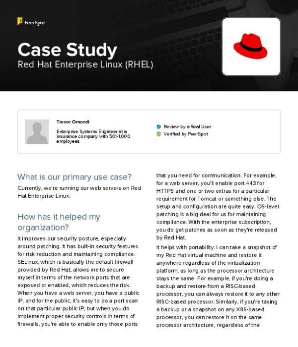 You are currently viewing Insurance Case Study: Red Hat Enterprise Linux (RHEL)