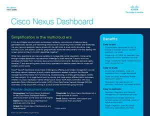 Read more about the article Cisco Nexus Dashboard AAG