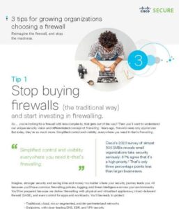 Read more about the article 3 tips for growing organizations choosing a firewall