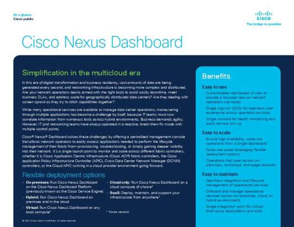 You are currently viewing Cisco Nexus Dashboard AAG