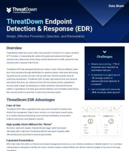 Read more about the article ThreatDown Endpoint Detection & Response