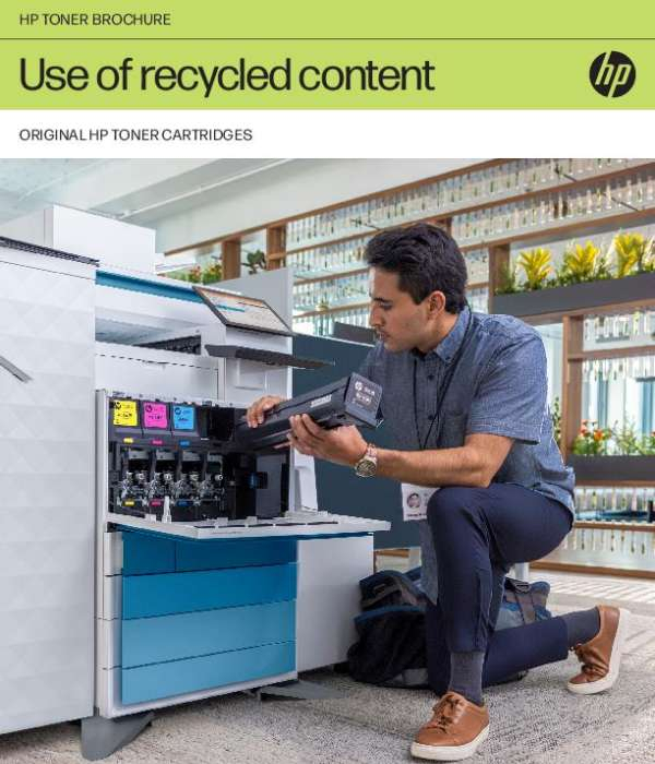 You are currently viewing Use of Recycled Plastic in Original HP Toner Cartridges