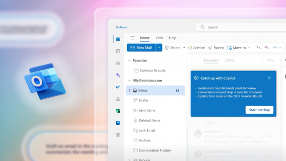 You are currently viewing Email catch up with Copilot