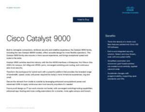 Read more about the article Cisco Catalyst 9000: How to Buy