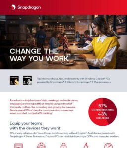 Read more about the article Discover how @Snapdragon’s AI-driven security strengthens protections across your business. Take a look at “Change the Way You Work” for insights on keeping your ideas secure.