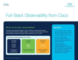 Read more about the article Full-Stack Observability at a Glance