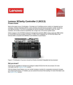 Read more about the article Lenovo XClarity Controller
