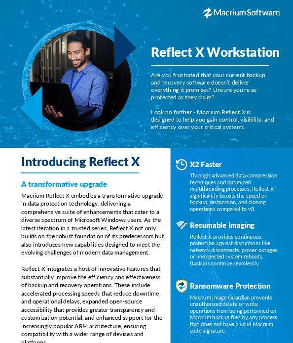 You are currently viewing Introducing Reflect X Workstation
