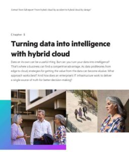 Read more about the article Turning Data Into Intelligence With Hybrid Cloud