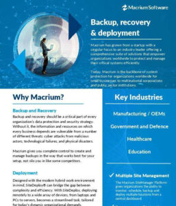 Read more about the article Why Macrium