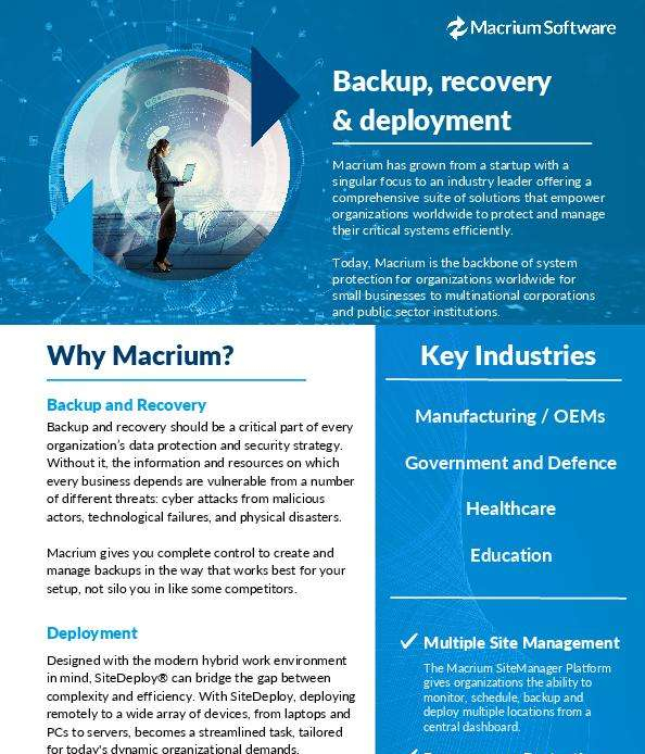 You are currently viewing Why Macrium