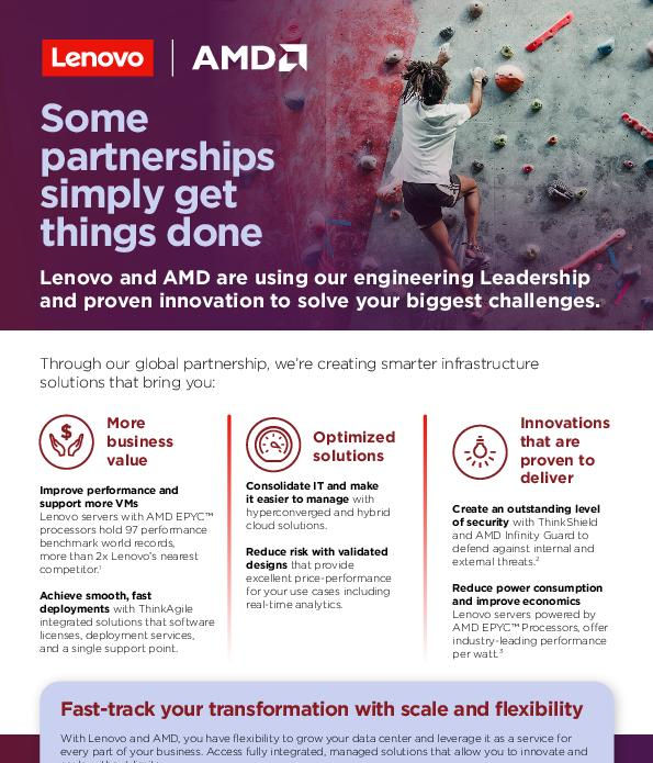You are currently viewing Lenovo and AMD Customer Flyer