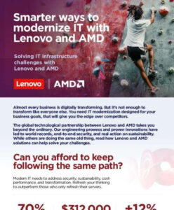 Read more about the article Lenovo and AMD Customer Infographic