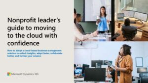 Read more about the article Nonprofit leader’s guide to moving to the cloud with confidence
