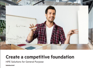 Read more about the article HPE Solutions for General Purpose