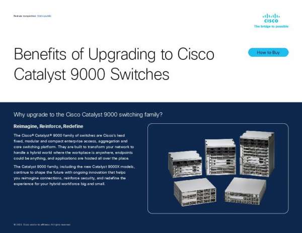 You are currently viewing Benefits of Upgrading to Cisco Catalyst 9000 Switches