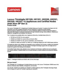 Read more about the article ThinkAgile HX Product Guide