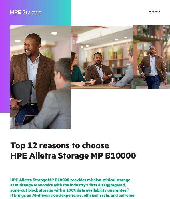 You are currently viewing Top 12 reasons to choose HPE Alletra Storage MP B10000