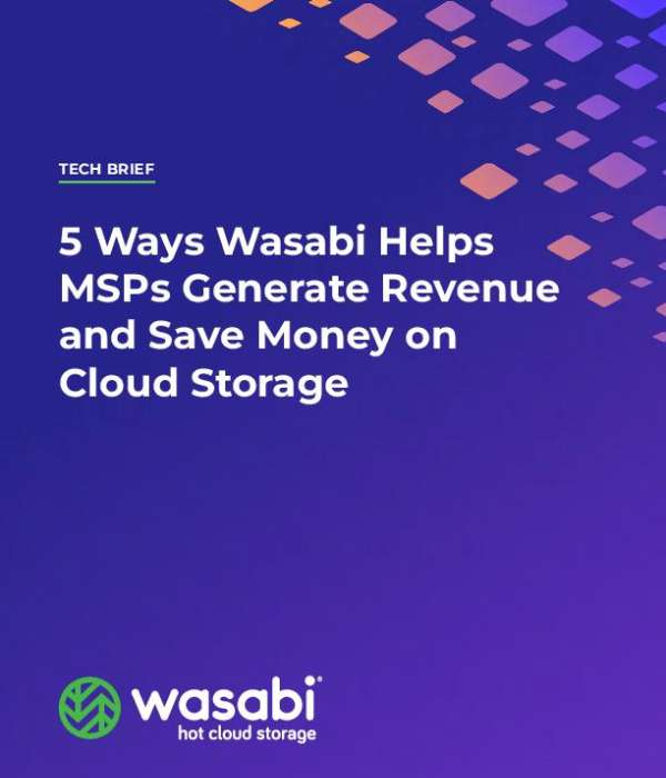 You are currently viewing 5 Ways Wasabi Helps MSPs