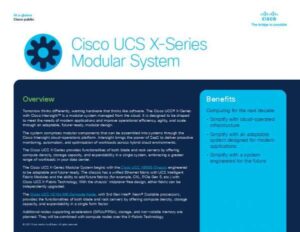Read more about the article UCS X-Series Modular System at a Glance