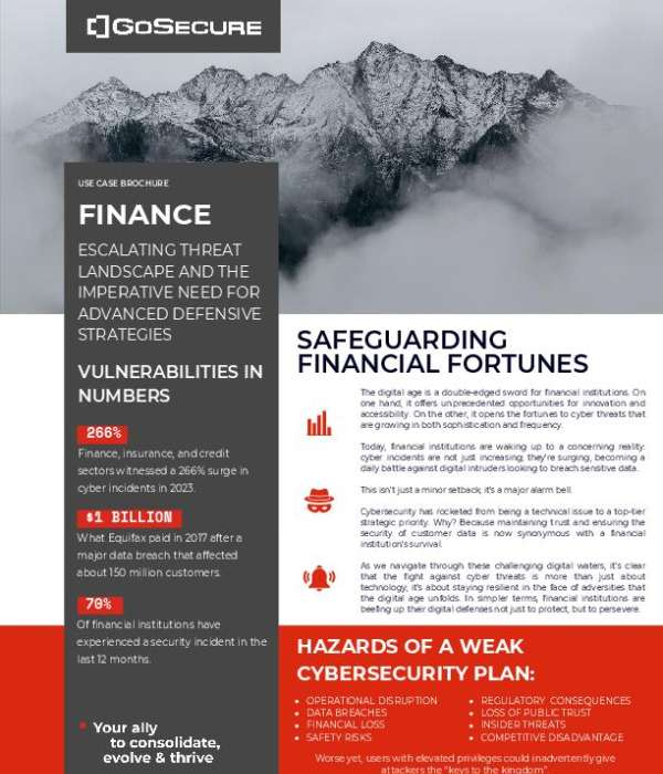 You are currently viewing Finance – GoSecure Use Case Brochure