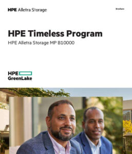Read more about the article HPE Timeless Program – HPE Alletra Storage MP B10000