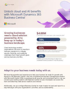 Read more about the article Unlock cloud and AI benefits with Microsoft Dynamics 365 Business Central