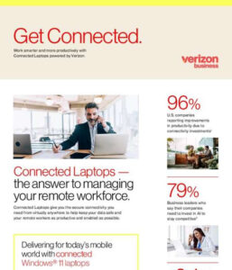 Read more about the article Work smarter and more productively with Connected Laptops powered by Verizon.