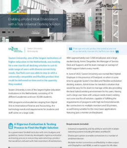 Read more about the article Case Study – StarTech.com & Saxion