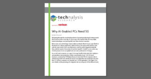 Read more about the article Verizon TECHnalysis Why AI PCs Need 5G