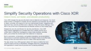Read more about the article Simplify Security Operations with Cisco XDR