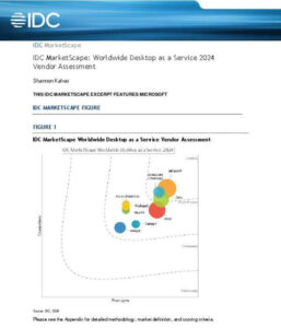 Read more about the article IDC MarketScape: Worldwide Desktop as a Service 2024 Vendor Assessment