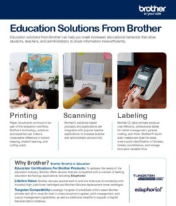 Read more about the article Education Solutions from Brother