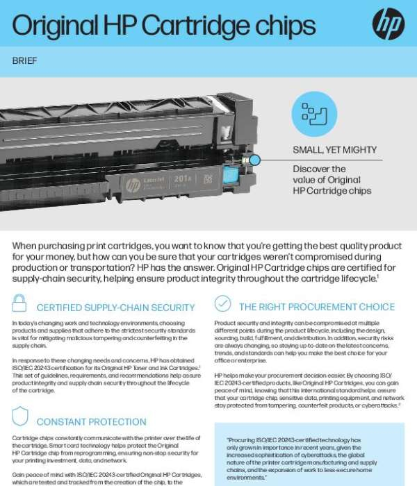 You are currently viewing Original HP Cartridge chips