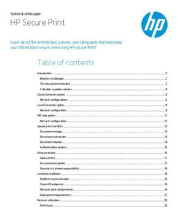 Read more about the article HP Secure Print